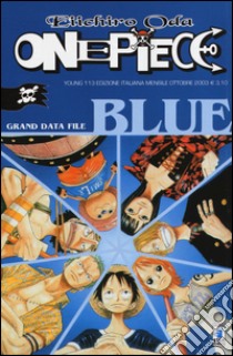 One piece blu libro di Oda Eiichiro