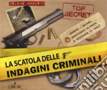 La scatola delle indagini criminali. Con carte libro di Amalric Hélène