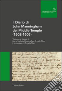 Il diario di John Manningham del Middle Temple (1602-1603) libro