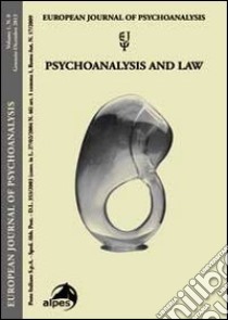 Psychoanalysis and law libro