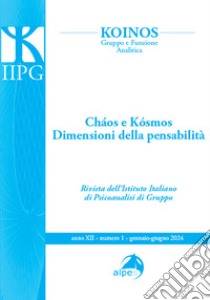 Koinos. Gruppo e funzione analitica (2024). Vol. 1: Cáos e kósmos libro