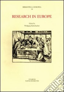 Research in Europe libro di Kaltenbacher W. (cur.)