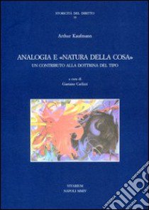 Analogia e «natura della cosa». Un contributo alla dottrina del tipo libro di Kaufmann Arthur; Carlizzi G. (cur.)