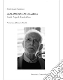 Sgalambro materialista. Gentile, Leopardi, Sciascia, Cioran libro di Carulli Antonio