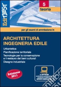 EdiTEST 5. Architettura, ingegneria edile. Con software di simulazione per la preparazione ai test di ammissione libro