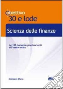 Scienza delle finanze libro di Giunta Giampaolo