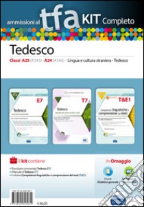 TFA. Tedesco classi A25, A545, A24, A546, per prove scritte e orali. Kit completo. Con software di simulazione libro