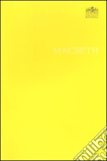 Macbeth libro di Tessitore F. (cur.)
