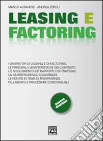 Leasing e factoring libro di Albanese Marco; Zeroli Andrea