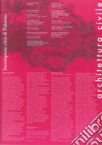 Architettura civile (2019). Vol. 23-24: Incompiute città di Palermo libro