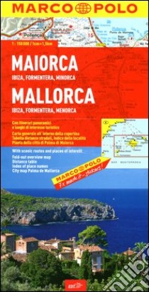 Maiorca, Ibiza, Formentera, Minorca 1:150.000 libro