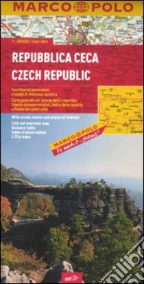 Repubblica Ceca 1:300.000. Ediz. multilingue libro