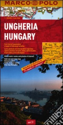 Ungheria 1:300.000 libro