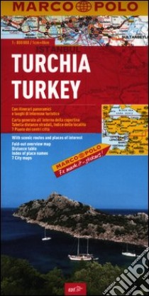 Turchia 1:800.000. Ediz. multilingue libro