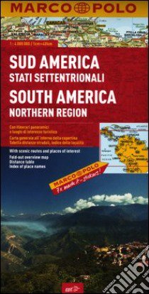 Sud America (stati settentrionali) 1:4.000.000 libro
