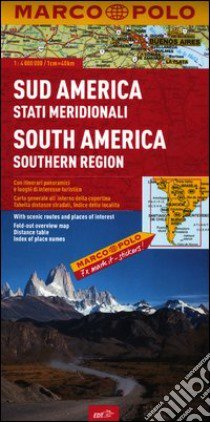 Sud America (stati meridionali) 1:4.000.000 libro