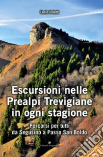 Escursioni nelle Prealpi Trevigiane in ogni stagione. Percorsi per tutti da Segusino a Passo San Boldo libro di Poletti Ennio