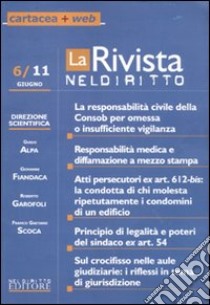 La rivista di Neldiritto (2011) (6) libro