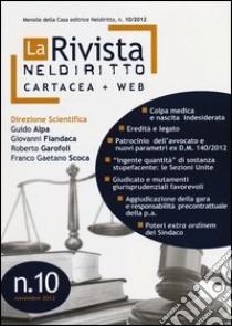 La rivista di Neldiritto (2012) (10) libro