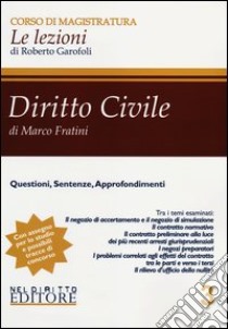 Diritto civile (3) libro di Fratini Marco