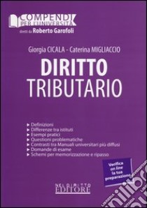 Diritto tributario libro di Cicala Giorgia - Migliaccio Caterina