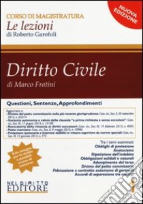 Diritto civile (1) libro di Fratini Marco