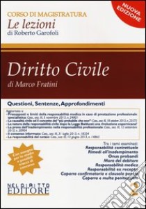 Diritto civile (2) libro di Fratini Marco