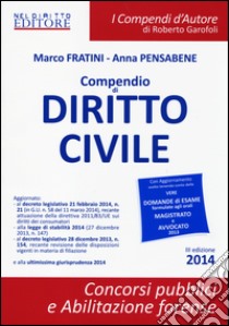 Compendio di diritto civile libro di Fratini Marco - Pensabene Anna