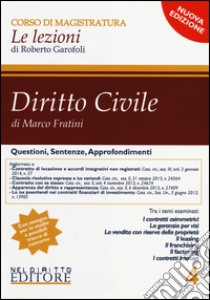 Diritto civile (4) libro di Fratini Marco