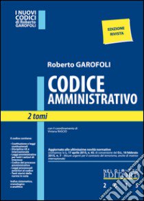 Codice amministrativo libro di Garofoli Roberto