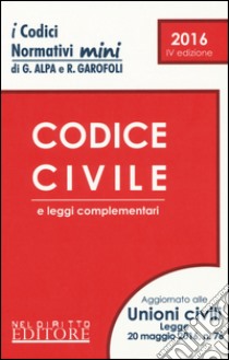 Codice civile e leggi complementari libro