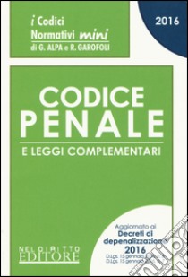 Codice penale e leggi complentari libro di Ingenito Chiara