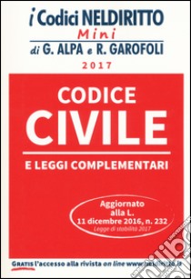 Codice civile e leggi complementari. Con Contenuto digitale per download e accesso on line libro di Ingenito C. (cur.)