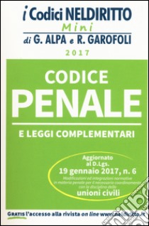 Codice penale e leggi complementari libro di Corbetta Federica G.