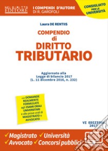 Compendio di diritto tributario. Con Contenuto digitale per download e accesso on line libro di De Rentiis Laura