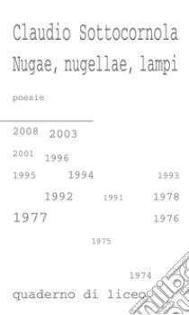 Nugae, nugellae, lampi. Quaderno di liceo libro di Sottocornola Claudio