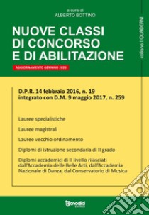 Nuove classi di concorso libro di Bottino Alberto