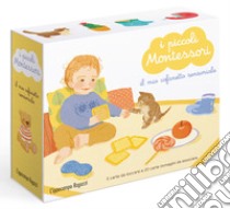 I piccoli Montessori. Il mio cofanetto sensoriale. Con Prodotti vari libro di Roubieu Delphine