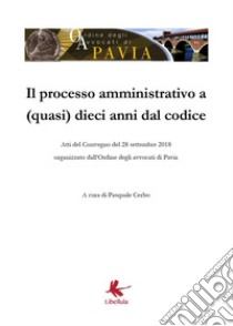 Il processo amministrativo a (quasi) dieci anni dal codice. Atti del Convegno (Pavia, 28 settembre 2018) libro di Cerbo P. (cur.)