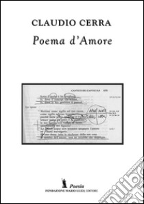 Poema d'amore libro di Cerra Claudio