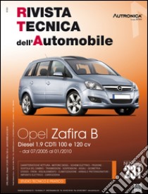Opel Zafira B 1.9 CDTi 100cv e 120cv libro