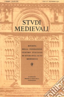 Studi medievali (2021). Vol. 2 libro