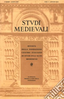 Studi medievali (2022). Vol. 2 libro