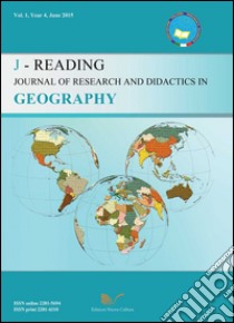 J-Reading. Journal of research and didactics in geography (2015). Vol. 1 libro di De Vecchis Gino