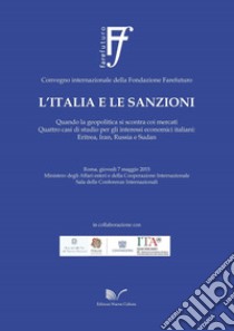 L'Italia e le sanzioni libro di Fondazione Farefuturo (cur.)