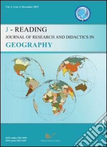 J-Reading. Journal of research and didactics in geography (2015). Vol. 2 libro di De Vecchis Gino