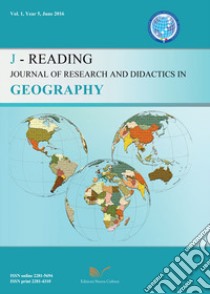 J-Reading. Journal of research and didactics in geography (2016). Vol. 1 libro di De Vecchis Gino