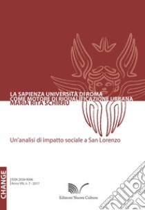 La Sapienza Università di Roma come motore di riqualificazione urbana. Un'analisi di impatto sociale a San Lorenzo libro di Schirru Maria Rita