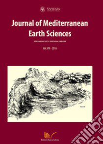 Journal of mediterranean earth sciences. Vol. 8 libro di Milli Salvatore