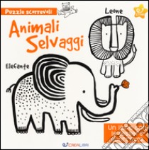 Animali selvaggi. Puzzle scorrevoli. Ediz. a colori libro